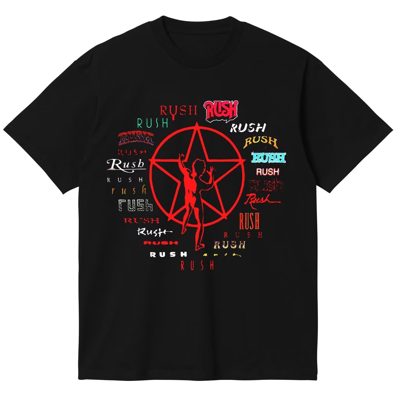 Rush Shirt Rock Concert t Shirt Band Logo Anniversary t Shirts Women Men Kids Tshirt Classic Vintage Graphic Black tee Shirt Walmart