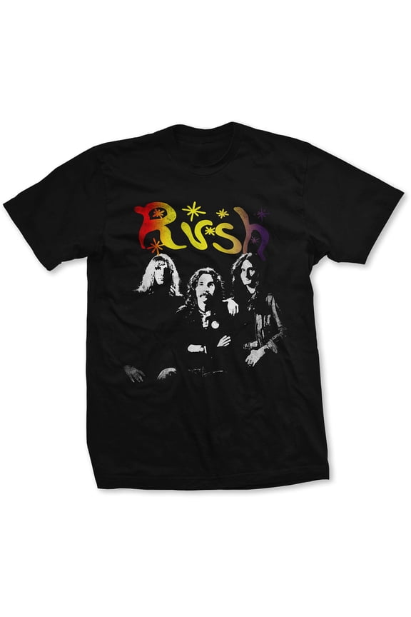 Rush Unisex T-Shirt Photo Stars (Medium)