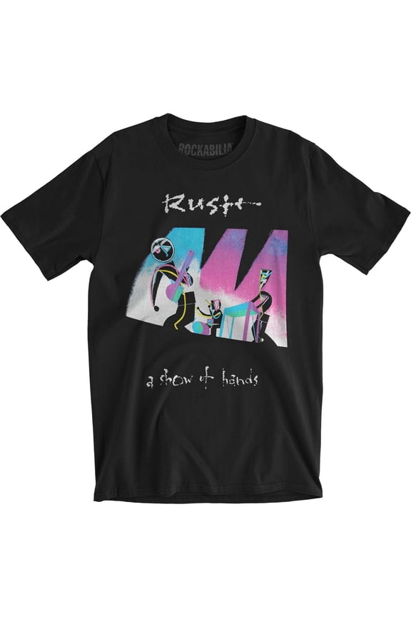 Rush Unisex T-Shirt Show of Hands (Small)