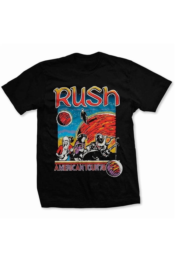 Rush Unisex T-Shirt US Tour 1978