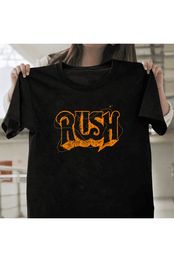 Rush Vintage Eighties Rock Band Tour Style Graphic Heavy Metal Unisex T-Shirt, up to size 3XL.