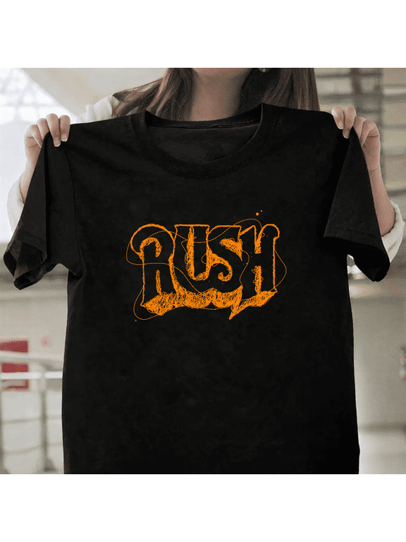 Rush Vintage Eighties Rock Band Tour Style Graphic Heavy Metal Unisex T-Shirt, up to size 3XL.