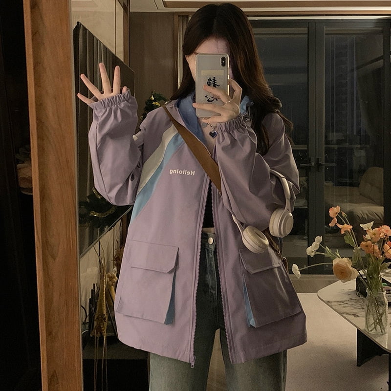 Rush coat coat girls early spring and autumn 2024 new junior high