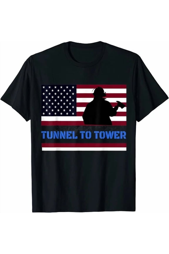 Rush tunnel to tower - Vintage Firefighter Gift T-Shirt
