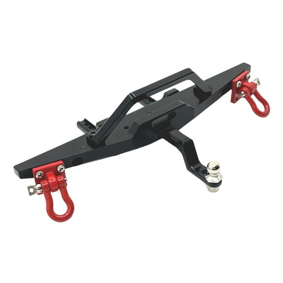 Rushawy 1/12 RC Car Bumper Accessories Spare Parts Upgrade Parts for MN128 RC Trucks black