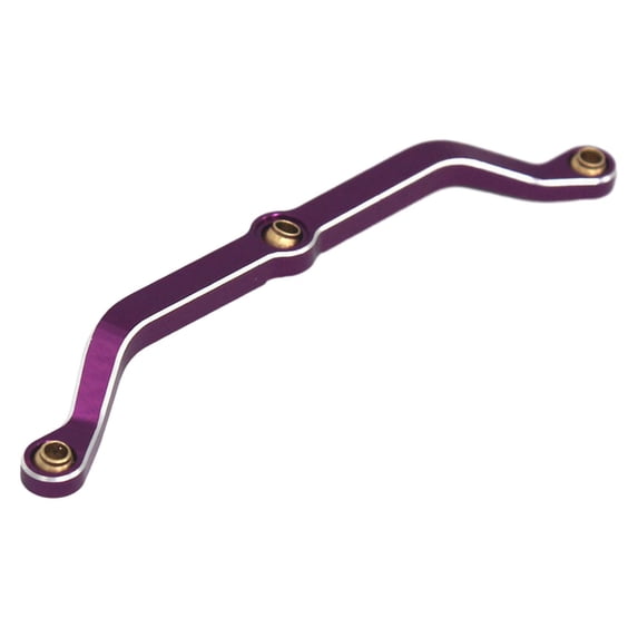 Rushawy 1/18 Steering Rod Sturdy Steering Linkage Servo Link RC Car Pull Rod for Violet