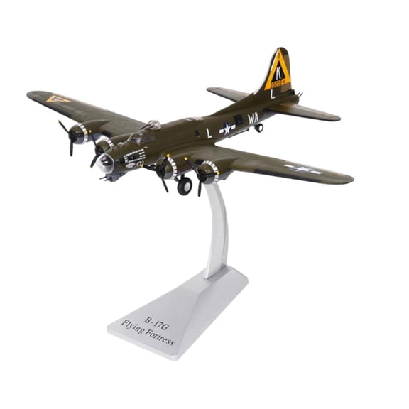 Rushawy 1/200 Airplane Diecast Model Gift Simulation Retro Plane for Cafe Shelf