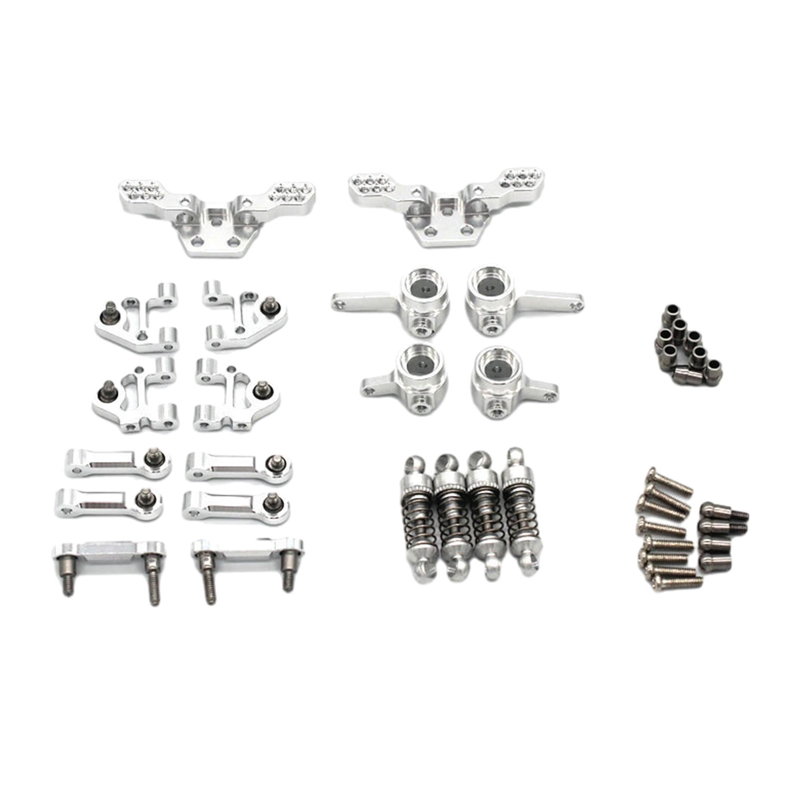 Rushawy 1/28 Scale RC Car Metal Upgrade Kits Rear Hub Carrier for ...