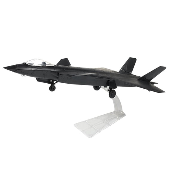Rushawy 1/72 Education Toy Building Model Kits 4D Plane Model Miniature J20 Aircraft for Black