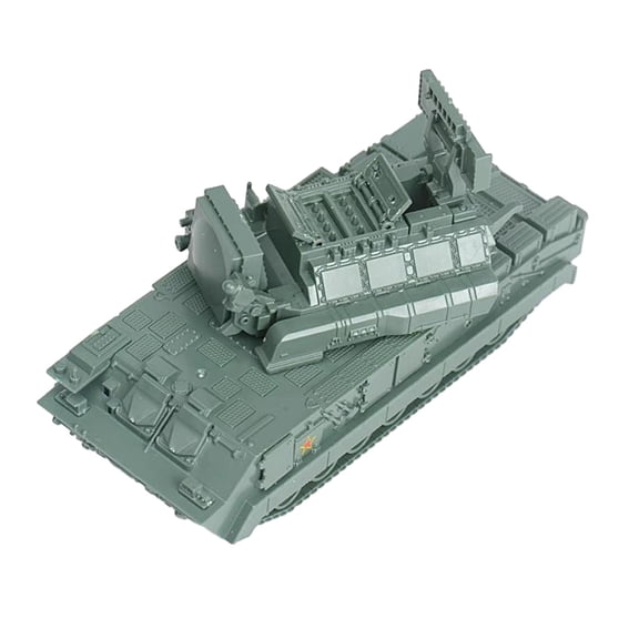 Rushawy 1/72 Scale Vehicle Model Kits Model Car Building Toy for Keepsake Collection Green