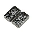 thumbnail image 1 of Rushawy 2 Pieces Electric Guitar Pickup Cover Humbucker Cover Supplies Kits for B, 1 of 7