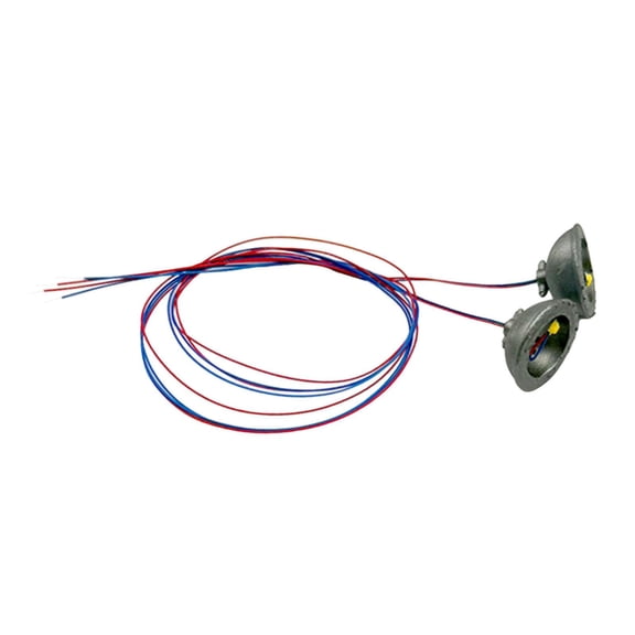 Rushawy 2 Pieces Miniature Model Warehouse Lamp LED Diorama Ceiling Light Easy Installation Hobby Supply for Miniaturists, Hobbyists, Dioramas, Booknooks