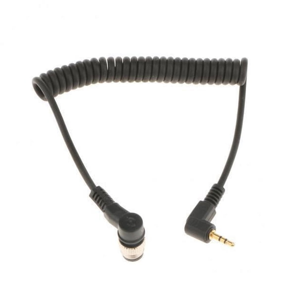 Rushawy 2xN1 Removable Shutter Connecting Cable for D700 00 , Black, 3 Pcs