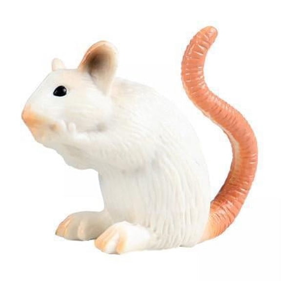 Rushawy 3X Mice Toy Sculptures Mouse Model for Holiday Kindergarten Party Supplies