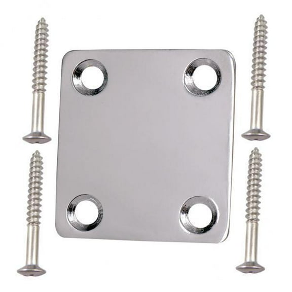 Rushawy 3xMini Neck Plate for ST Electric Guitar Bass Replacement
