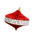 thumbnail image 1 of Rushawy 4 Pieces 3D Christmas Honeycomb Paper Lantern Party Supplies Celling Hanging for Red, 1 of 9