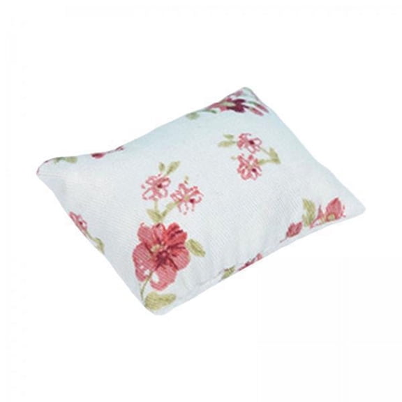 Rushawy 4x1/12 Dollhouse Throw Pillow Simulated for Dollhouse Photography Props Kids Style B 4 Pcs