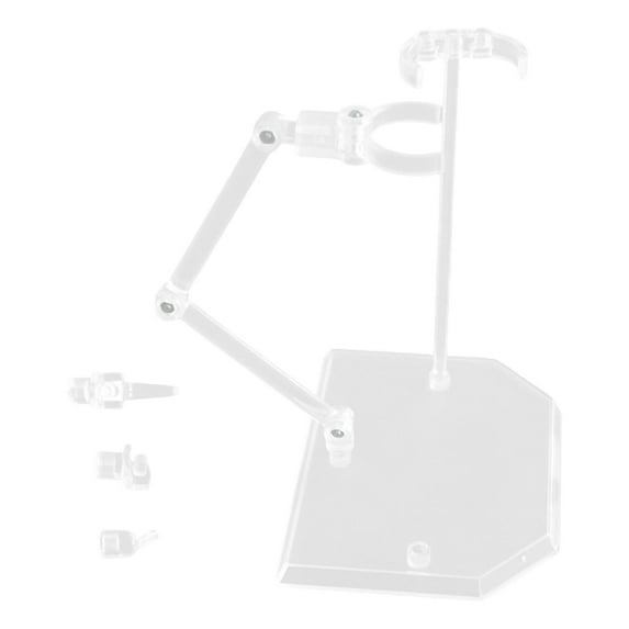 Rushawy Action Figure Display Base Clear Flexible Assembly Action Doll Model Bracket