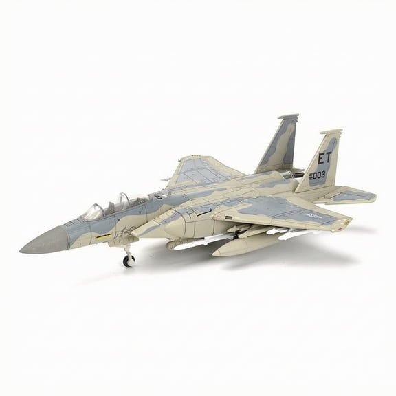 Rushawy Airplane Model Fighter Jet Kit Easy Assemble Multirole Heavy Fighter Style for All Seasons Home Display