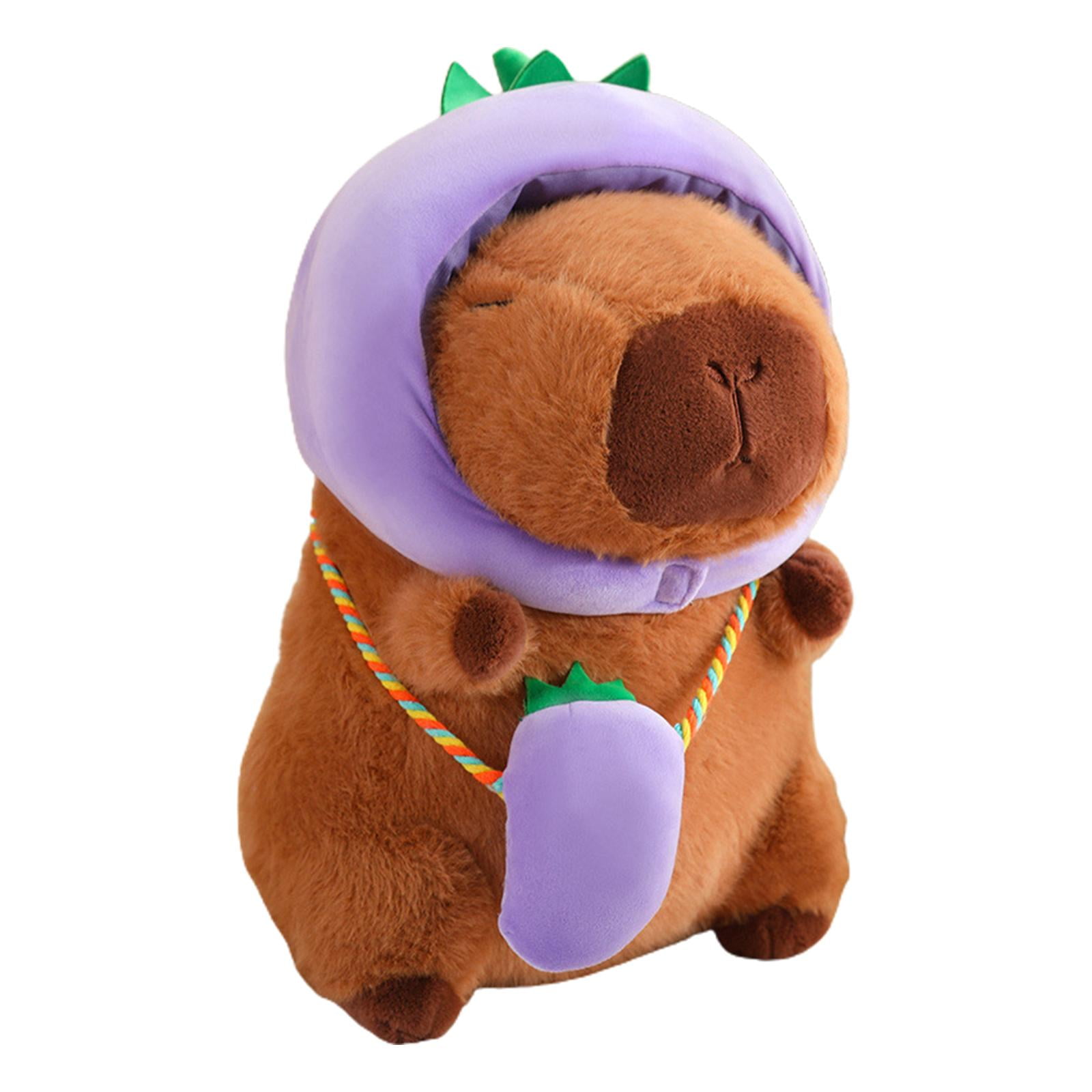 Rushawy Capybara Plush Toys Home Decor Soft Collectible Plush Capybara ...