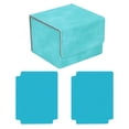 thumbnail image 1 of Rushawy Card Deck Box Premium Container Portable Protection Display Playing Card Box Plaid Light Blue, 1 of 9