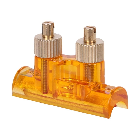 Rushawy Erhu Fine Tuner Easy to Install Direct Replace String Tune Adjuster Compact Size yellow