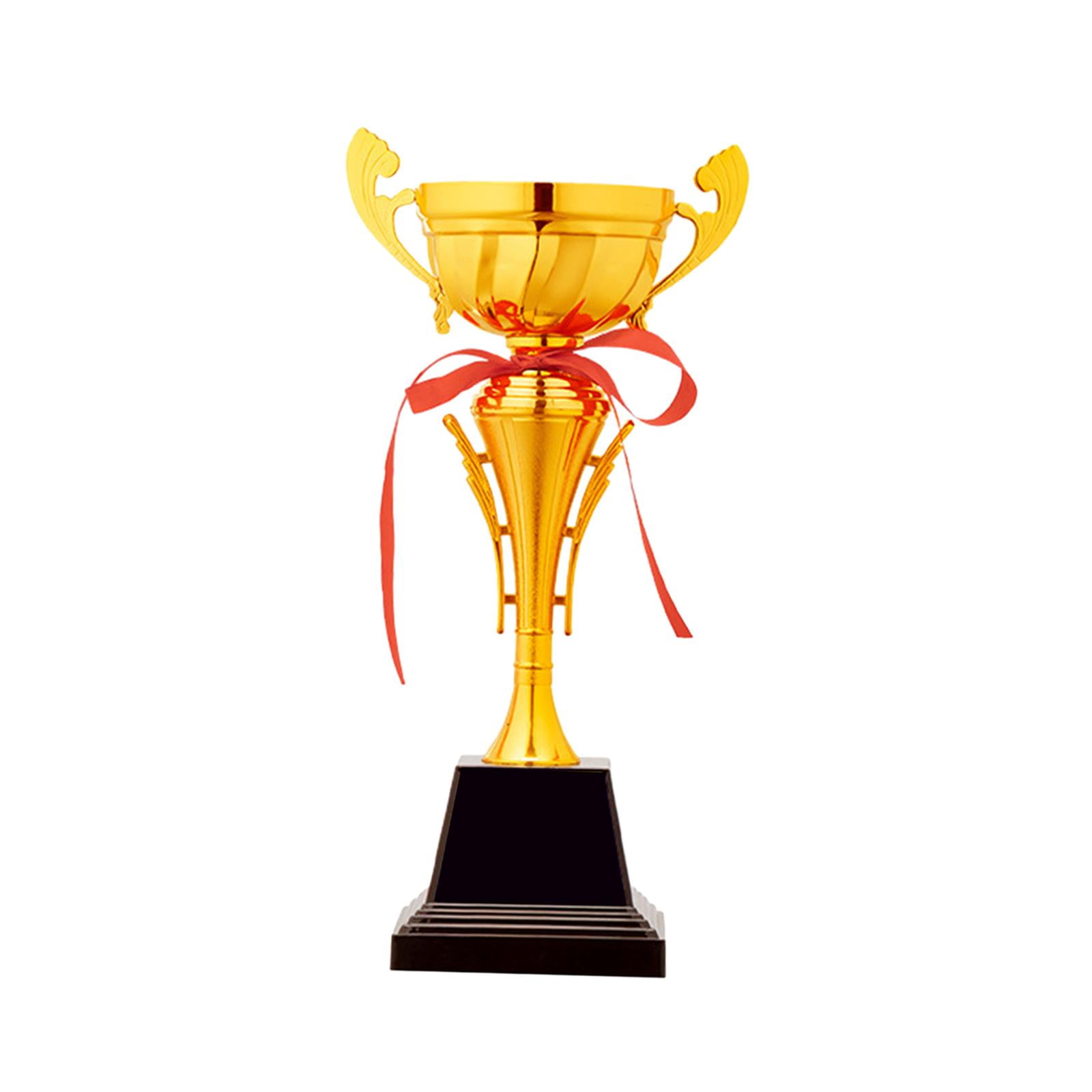 Rushawy Football Soccer Match Trophy, Competitions Award Trophy with Base Trophy, Soccer 32cm