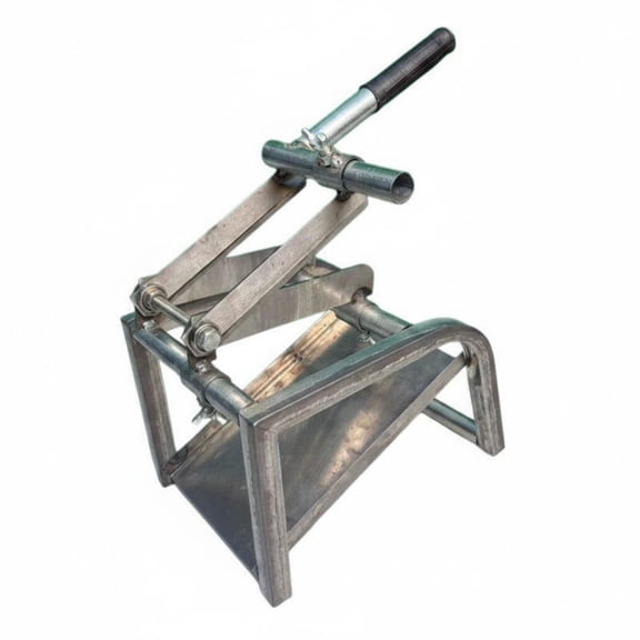 Rushawy Garlic Cutter Double Blade Chopper Crop Tool Adjustable Length for Versatile Use During Farm Harvest Season