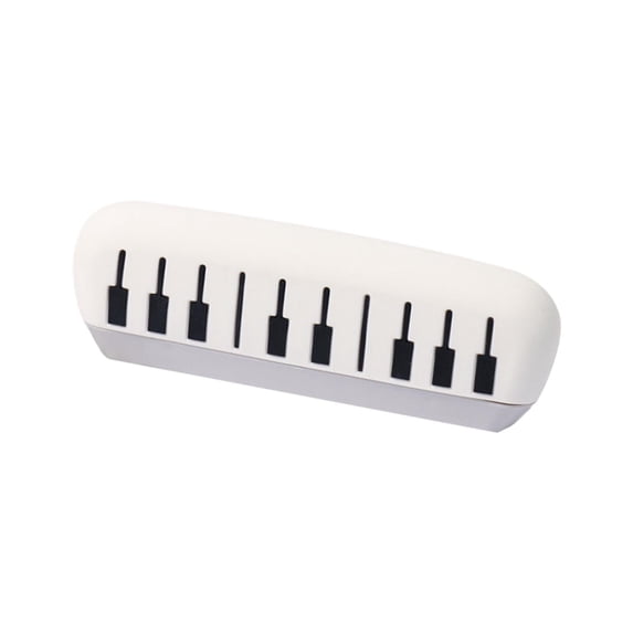 Rushawy Kids Harmonica Cartoon Early Education Portable Teaching Aids Easy to Play Mouth Piano