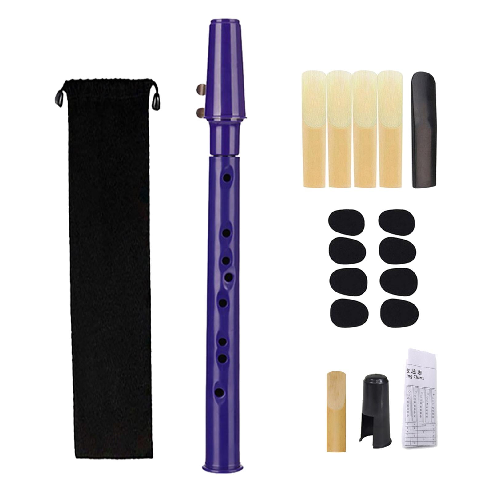 Rushawy Mini pocket saxophone, woodwind instrument for children, amateurs, professionals
