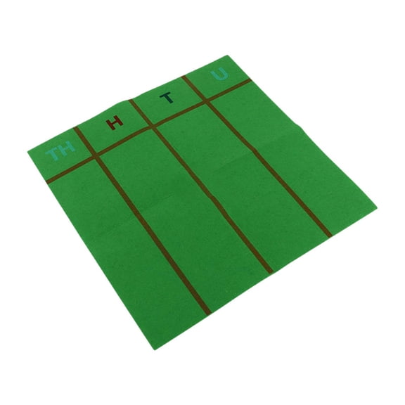 Rushawy Montessori Mat Kids Rug Education Toy Easy Storage Washable Homeware Comfortable