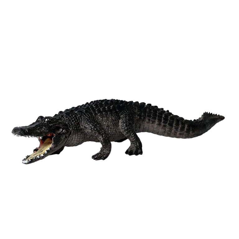 Rushawy Realistic Crocodile Figurines Alligator Figurines