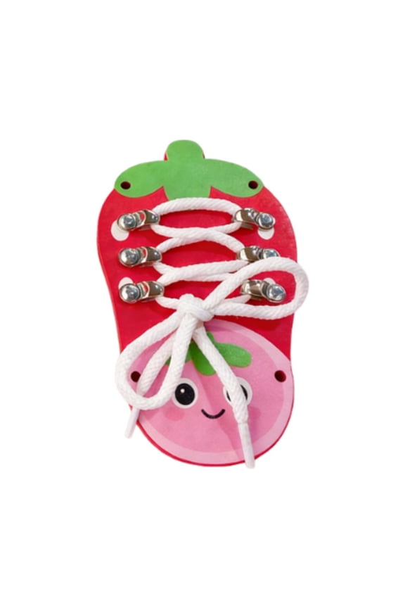 Shoe Lacing Game - Shoe Learning Training Board - Preschool Educational Tool for 1PC