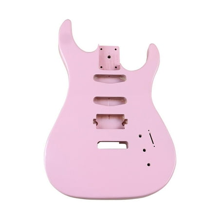Rushawy Unfinished Guitar Body Handcrafted Blank Guitar Body Guitar Body Replacement