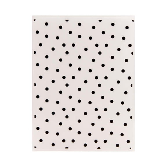 Rushay Dots Embossed Folder Dots Pattern DIY Craft Folder Tool for Envelopes Paper