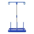 thumbnail image 1 of Rushay Thread Spool Holder Stand 3 Spools Holder, Lightweight, Wiring Rack, Detachable, Blue, 1 of 9