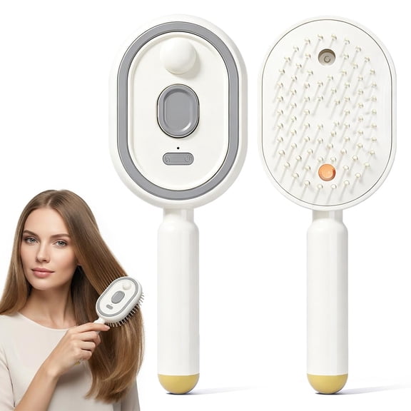Rushbat Brush, New Electric Spray Air Cushion Comb, Steam Brush for Hair