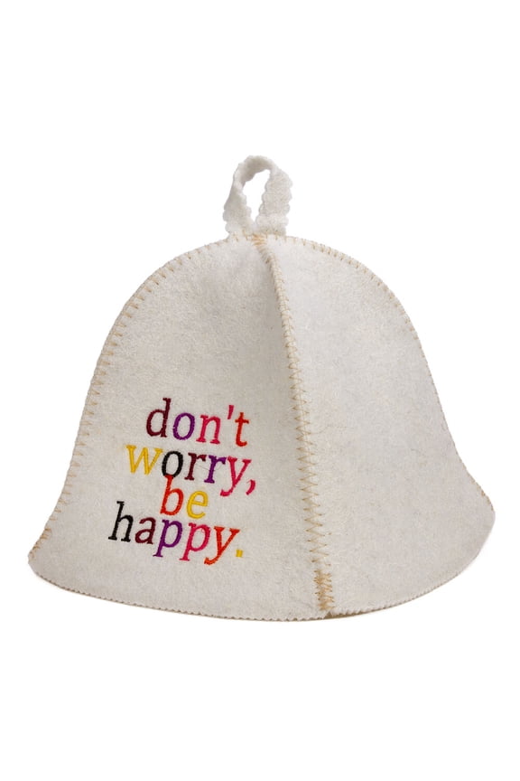 Sauna Hat Bath Hat for Men and Women Banya Cap for Bath House Hair and Head Protector Sauna Accessories, One Size