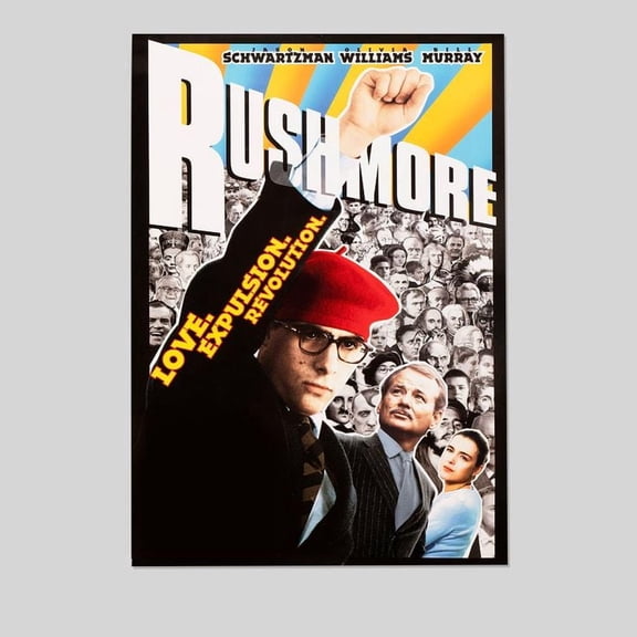 Rushmore Movie Poster Print Size 24''x36'' - Gategoo