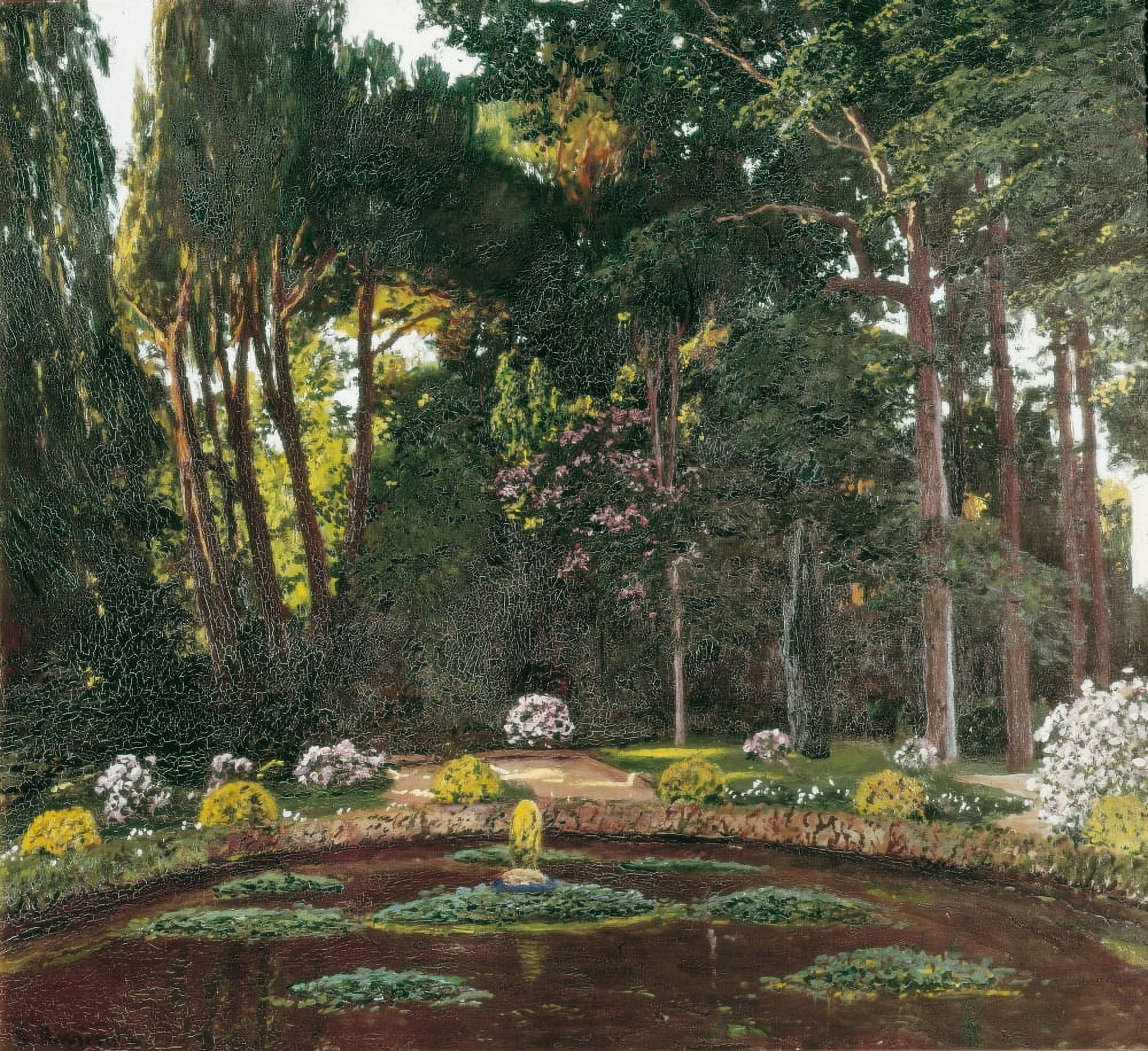 Rusi?™¬±ol I Pratssainttiago (1861-1931) Canvas Art - (36 x 24)