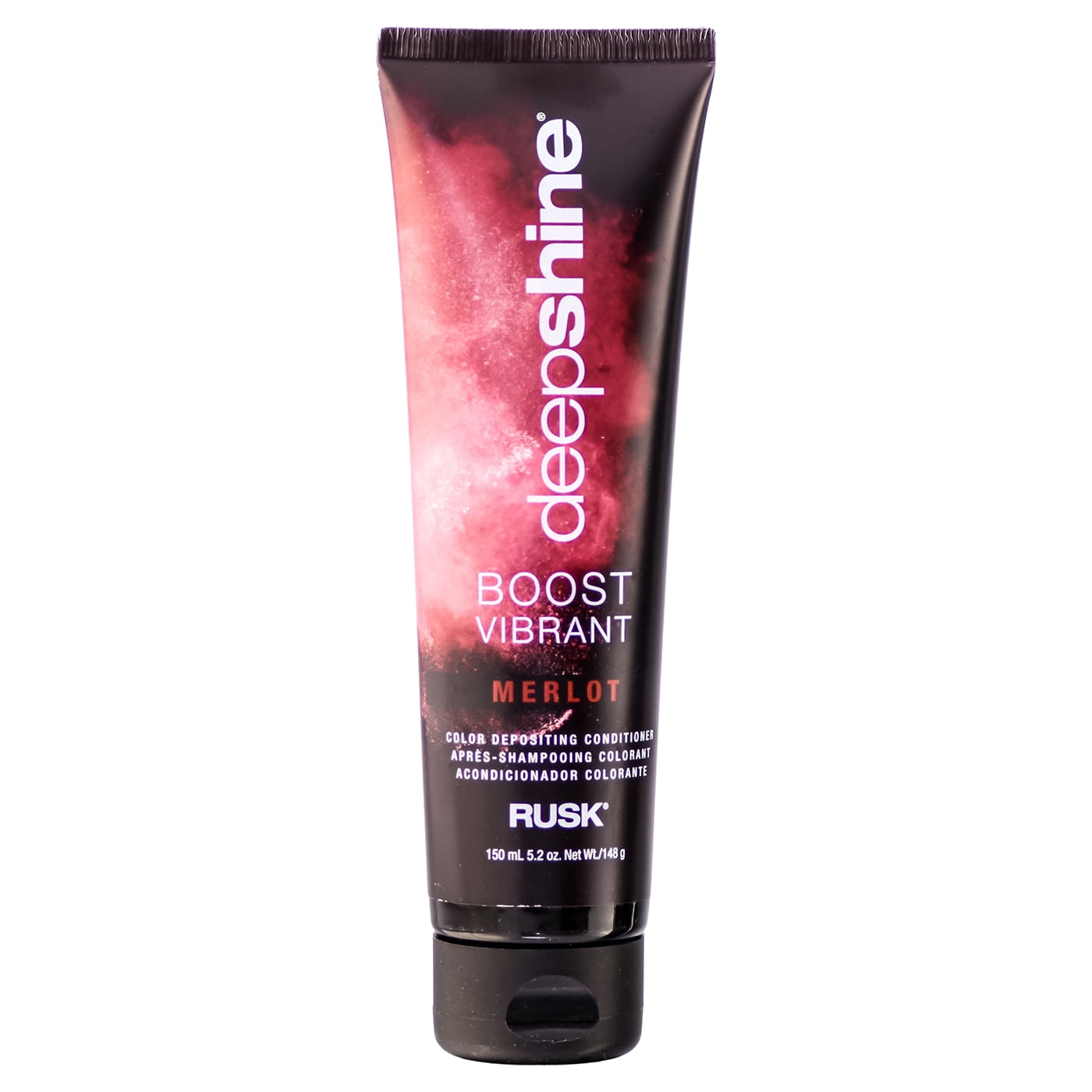 Rusk Deepshine Boost Vibrant Depositing Conditioner (5.2 oz) - Merlot