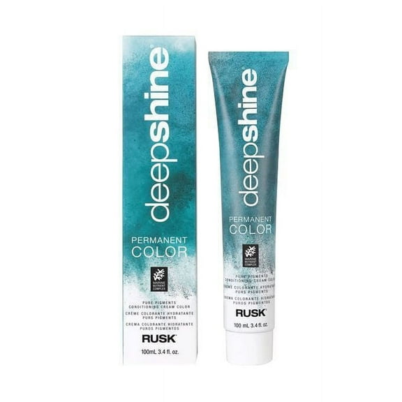 Rusk Deepshine Permanent Color 3.4 oz CHOOSE YOUR SHADES! (Hair Color:6.000NC Dark Blonde;)