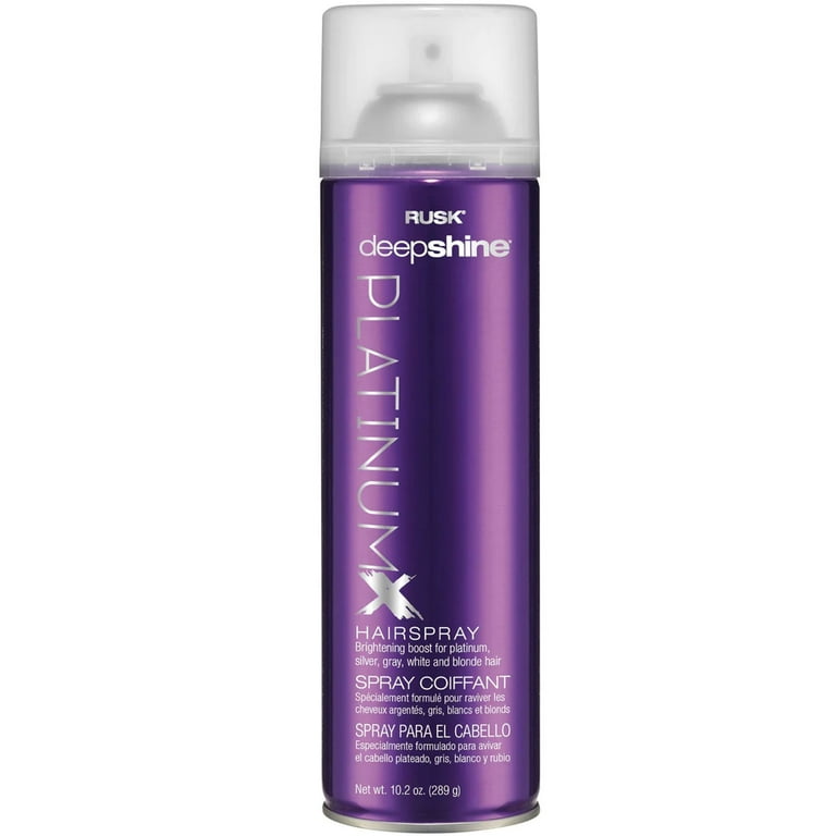 RUSK Deep Shine Color PLATINUMX Hair Spray (10.2oz) RUSK Deep Shine Color PLATINUMX Hair Spray (10.2oz)