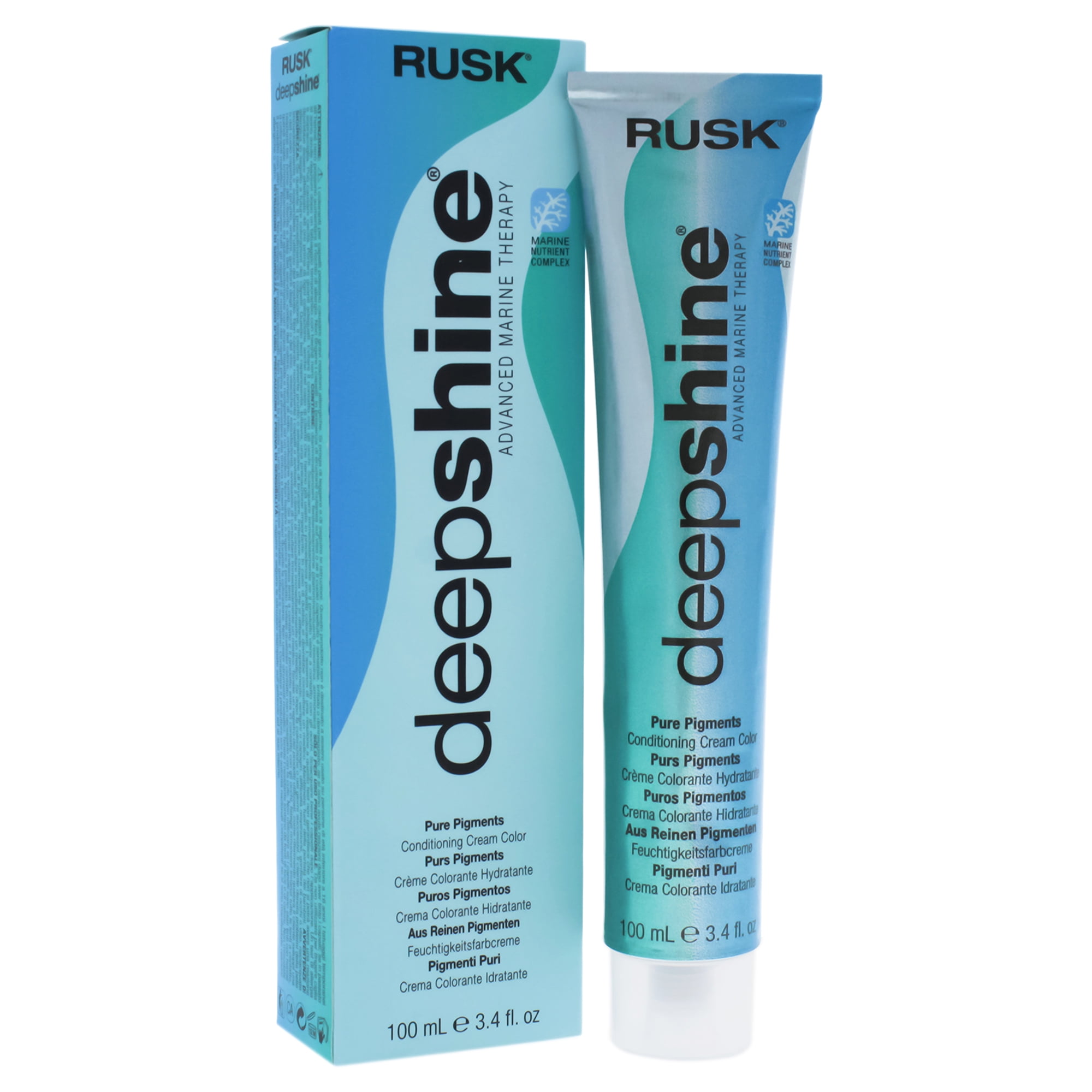 Rusk Deepshine Pure Pigments Cream Color - 5.000NC Light Brown - 3.4 oz Hair Color