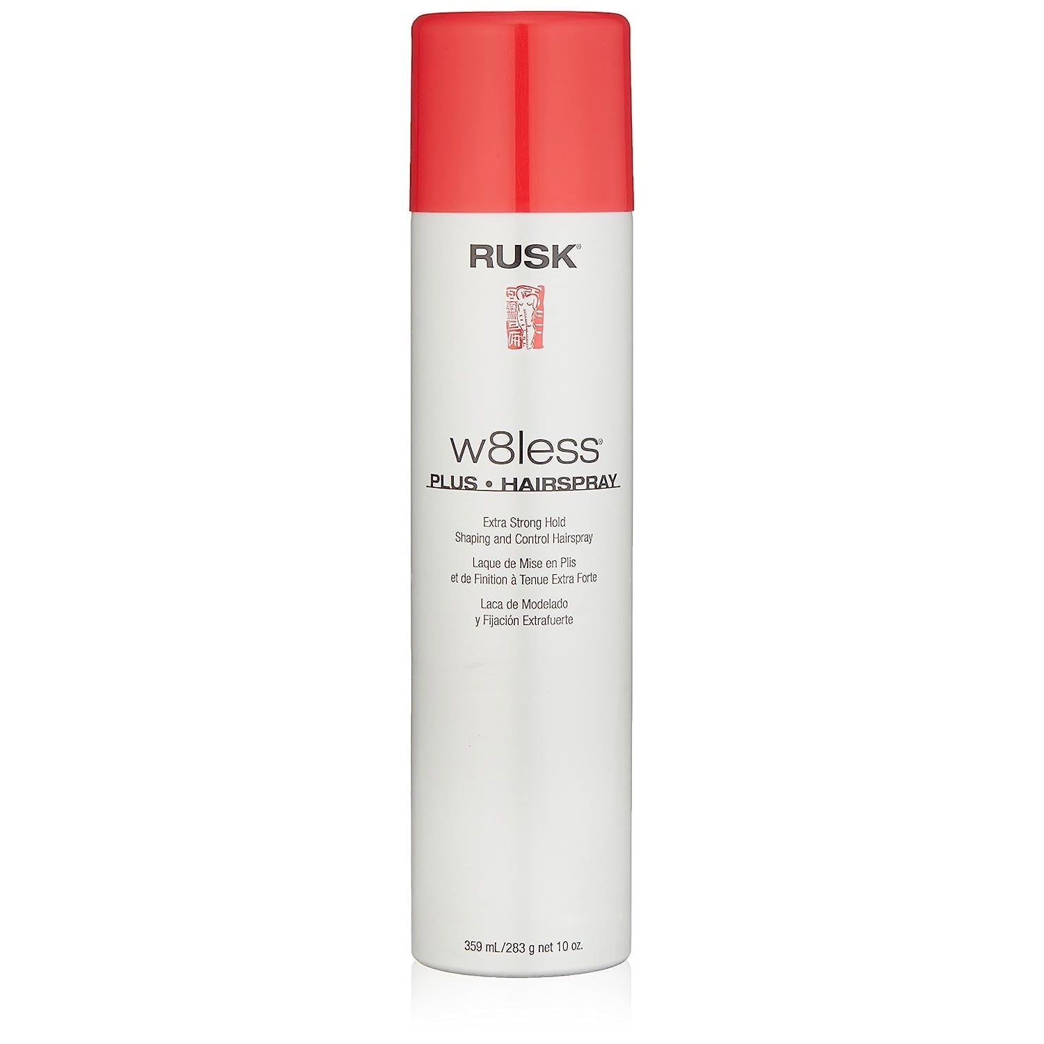 Rusk Design W8LESS Plus 55 Percent VOC Hairspray EX Strong Hold ,10 Oz