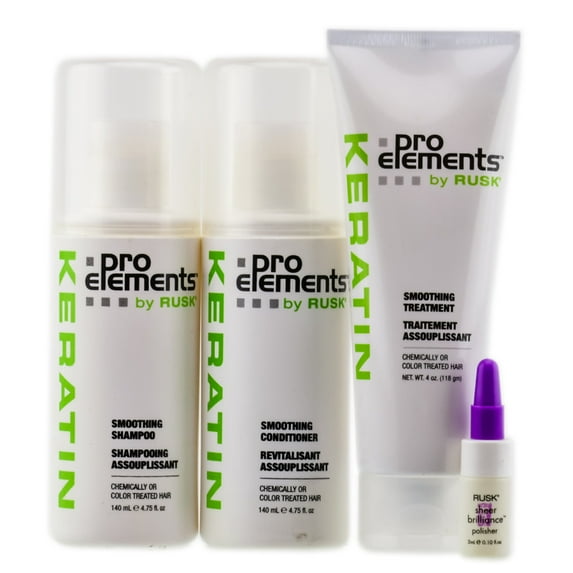 Rusk Keratin Pro Elements Smoothing Treatment Kit ( kit)