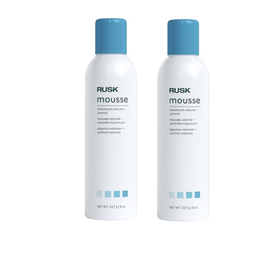 Rusk Maximum Volume & Control Mousse, 8.8 oz (Pack of 2)