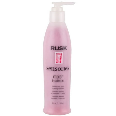 Rusk Moist Treatment - Sunflower & Apricot Extract Creme Treatment (Size : 7.5 oz)