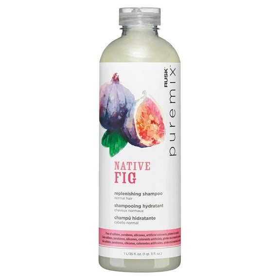 Rusk Puremix Native Fig Replenishing Shampoo - 35 oz