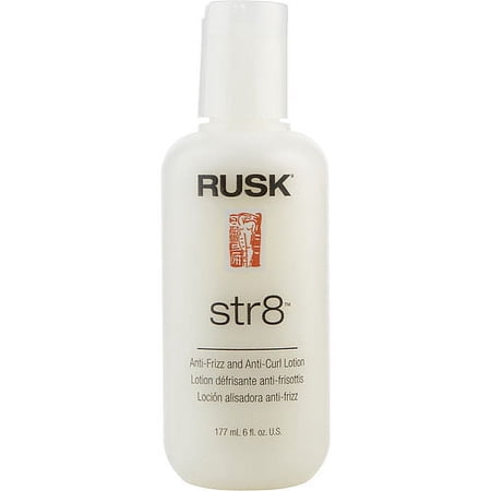 Rusk STR8 ANTI FRIZZ ANTI CURL LOTION 6 OZ -